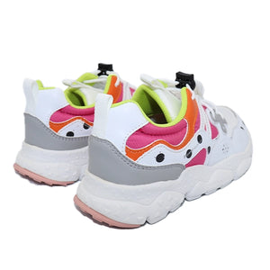 YAMANO 3 WHITE FUSCHIA GREY SNEAKERS