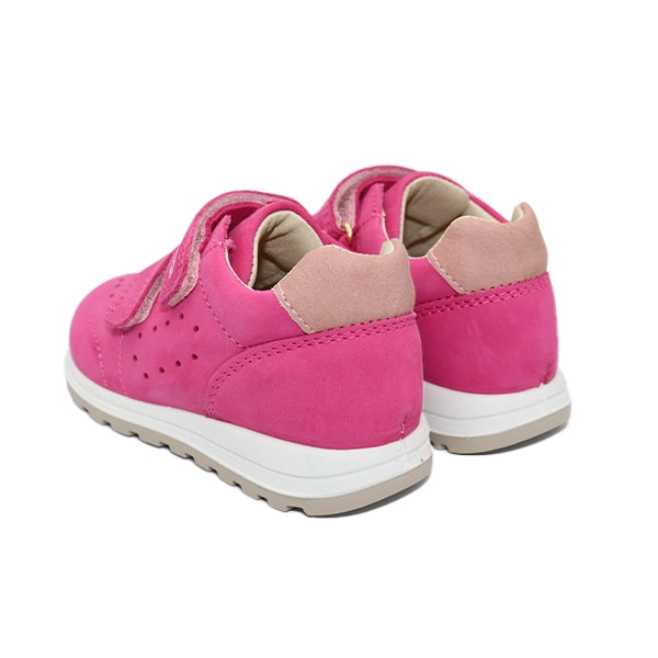 NUBUCK  TIGUAN TRAINER FUCHSIA