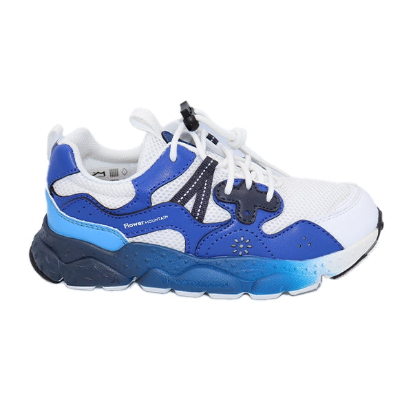 YAMANO 3 WHITE/ BLUE SNEAKERS