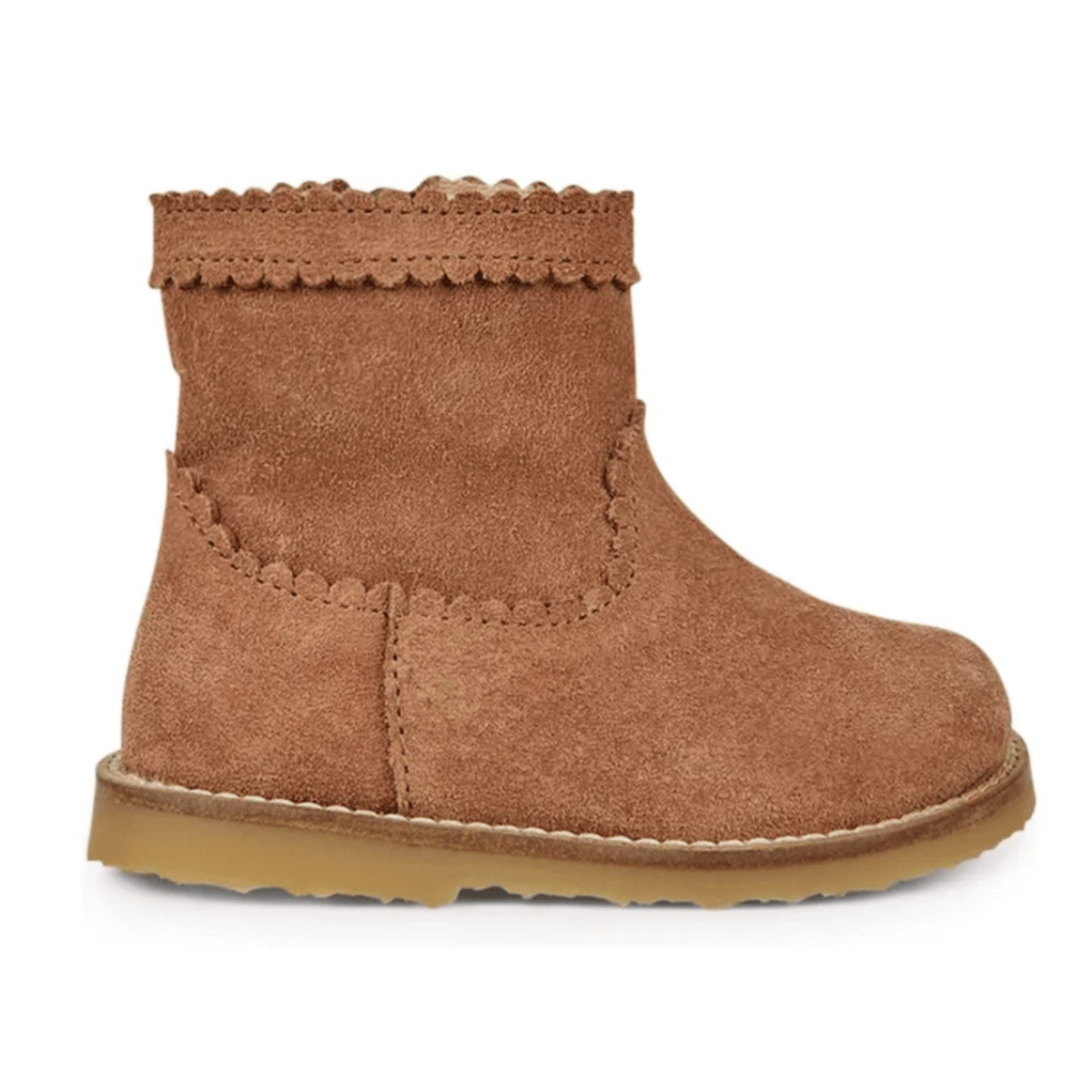 EMMA SCALLOP BOOT ROSE CLAY