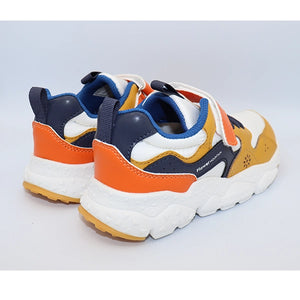 YAMANO 3 ORANGE AND WHITE SNEKEARS