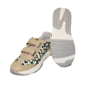 JESKO ANIMAL PRINT TRAINERS