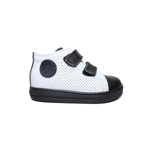 MICHAEL CALF PERF BLACK-WHITE