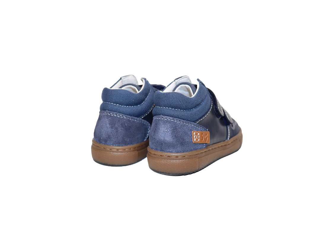 BOTIN VELCROS AZUL MARINO