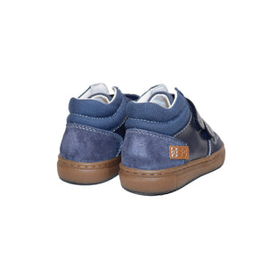 BOTIN VELCROS AZUL MARINO