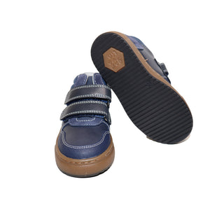 BOTIN VELCROS AZUL MARINO