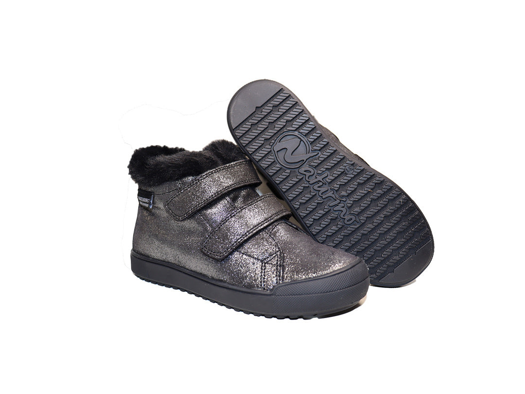 DELLEN SUEDE GLITTER BLACK