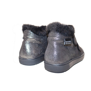 DELLEN SUEDE GLITTER BLACK